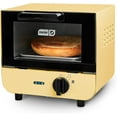 thumbnail image 1 of DASH Mini Toaster Oven Cooker for Bread, Bagels, Cookies, Pizza, Paninis &amp; More with Baking Tray, Rack, Auto Shut Off Feature - Yellow, 1 of 4