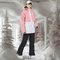 thumbnail image 2 of ❄ Baqcunre Womens Coats, Womens Ski Jackets and Pants Set Insulated Snowsuit Winter Warm Skisuit Fashion Snow Coat, Womens Jackets Winter 1PC Ski Suit Hot Pink 2XL, 2 of 4