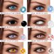 thumbnail image 2 of EYESHARE Lentes De Contacto De Ojos De Color Negro 2 Pzs Halloween Anime Anual De Belleza, 2 of 4