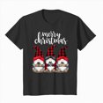 thumbnail image 5 of Towmus Women Christmas Shirt Fall Graphic Crew Neck Tee Shirt Casual Summer Tops Short Sleeve Clothes, 5 of 6