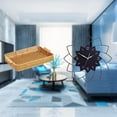 thumbnail image 2 of Cestas de almacenamiento,Cestas de almacenamiento de cocina tejidas con asas hechas a mano,Cestas de pan redondas Bandejas para servir Rectángulo,Reloj de pared grande,Reloj de pared acrílico, 2 of 8