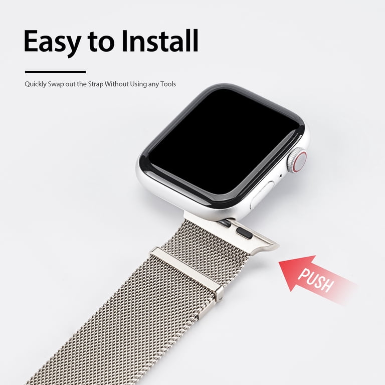 XIHAMA Stainless Steel Milanese Watch Band for Apple Watch  display picture 3
