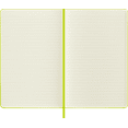 thumbnail image 4 of Moleskine Classic Notebook, Hard Cover, Large (5" x 8.25"), Ruled, Lemon Green, 4 of 7