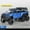 BLUE WITH BOX, variant on Boxed 1:32 Tyrannosaurus Rex 6X6 Pickup Truck Model, Alloy Die Cast Children's Off-Road Vehicle Toy Boy Gift,RED WITH BOX