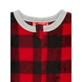 thumbnail image 3 of Jolly Jammies Unisex Baby Matching Family Pajamas Plaid One-Piece Sleeper, 3 of 4