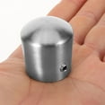 thumbnail image 3 of Shisuyan Grab Bar End Caps Silver Stainless Steel 2Pack 16Mm Diameter, 3 of 9