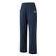thumbnail image 3 of Gibobby pantalones de vestir mujer cintura alta Pantalón largo de algodón y lino para mujer, cintura elástica, informal, con bolsillos (Azul marino, XXL), 3 of 5