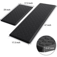 thumbnail image 2 of Alfombrilla antifatiga acolchada SoftDuo de Kitchen Mat [2 unidades], 2 of 7