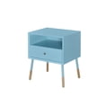 thumbnail image 2 of ACME Sonria II End Table in Light Blue & Natural, 2 of 2