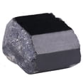 thumbnail image 1 of Turmalina negra, 1 pieza de turmalina de piedra de cristal negra natural, roca rugosa, calidad superior, 1 of 9