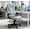 Light Gray#38, variant on Office Chairs High Back Reclining Office Chair,Massage Office Chair with 6 Vibrating Points with Footrest and Remote,Mesh Office Chairs