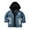 Black, variant on TOOYOU Boys Jacket Toddler Children Over Autumn Winter Long Sleeve Denim Jacket Blouse Jean Hoodie Blue Black Daily Wear Outerwear Size 3 Y-4 Y Black