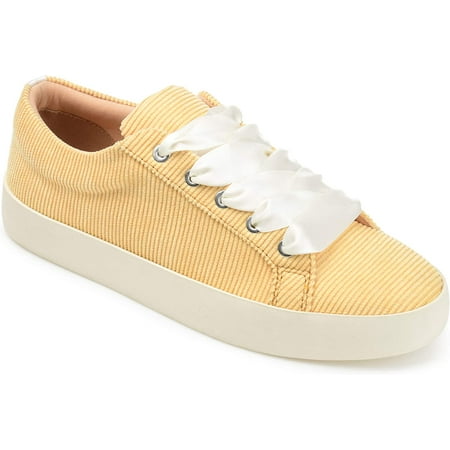 

Journee Collection Womens Comfort Foam Kinsley Sneaker 8 Yellow