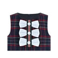 thumbnail image 4 of Girls Dress Plaid A-line Bow Tie School Uniform 4 Years, 4 of 5