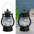 thumbnail image 1 of tredstone Lantern LED Oil Lamp Table Porch Cabin Winery Light Black, 1 of 8