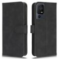 thumbnail image 1 of Funda de cuero para teléfono TCL 40 SE, soporte agradable a la piel para billetera con tapa para teléfono con correa para la muñeca, 1 of 5
