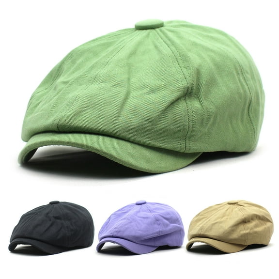 Men’s Newsboy Gatsby Hat Vintage Beret Flat Ivy Cabbie Driving Hunting Cap for Boyfriend Gift