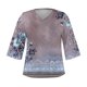 thumbnail image 2 of Blusa de Manga Corta Mujeres Cuello en V de Verano Impreso, Top Regular Casual Sexy para el Hogar Y el Uso Diario, 2 of 5