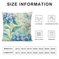 thumbnail image 5 of PHYHOO Pillow Covers  Blue Hydrangea Flowers It is So Good to Be Home Spring Pillows Decorative Throw Pillows Floral Pillowcase Summer Decorations Farmhouse Decor for Sofa, 5 of 5