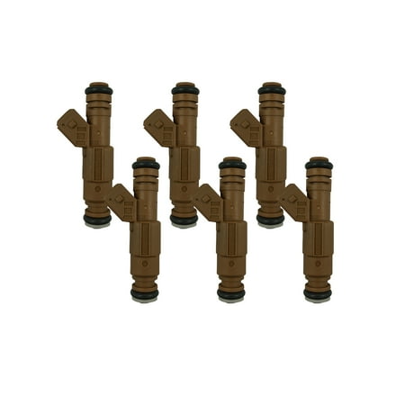Jeep Wrangler Fuel Injector - High Performance 6PCS 30lb New OE Fuel Injectors 0280155831 For Jeep Grand Cherokee Wrangler 4.0L