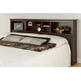 thumbnail image 2 of Prepac Sonoma Collection Manufactured Wood King Size Storage Headboard, 2 of 2