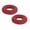 Red*2, variant on 1 Pcs Inflatable Seat Cushion, Breathable Donut Pillow for Tailbone Pain Bed Sores Office Chair Computer Desk Chair Wheelchair Postpartum Car Seat Travel Airplane