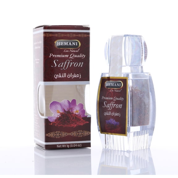Hemani Saffron Premium Red Threads (1g) - For Culinary use Use | Rice I Paella I Persian Tea I Golden Milk