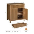 thumbnail image 2 of Sideboard Buffet Storage Cabinet,Buffet Table with Storage & Doors and Drawer, Coffee Bar Cabinet for Kitchen Entryway Living Room, Wood, 2 of 8