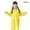 Yellow, variant on Convenient Unisex Thickening Full Body EVA Durable Rain Gear Reusable Poncho One-Piece Raincoat Rain Coat Kids Raincoat BLUE