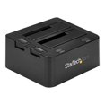 thumbnail image 2 of StarTech.com Dual-Bay USB 3.0 to SATA Hard Drive Docking Station, USB Hard Drive Dock, External 2.53.5 SATA IIIIII, SSDHDD Docking Station, Hot-Swap Hard Drive Bay - Top-Loading - Storage controller - 2.5", 3.5" - SATA 6Gb/s - USB 3.0 - black - for P/N: SVA12M5NA, 2 of 9