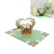 thumbnail image 1 of Tarjeta De Felicitación, Tarjeta 3D De Lovebirds Grabable Ecológica Para Festivales, 1 of 7