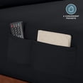 thumbnail image 5 of Bare Home Luxury 1800 Collection Fitted Sheet, Dual Side Pockets, Deep Pocket, Twin-XL, Black, 5 of 9