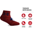 thumbnail image 2 of Calcetines Under Armour Esenciales de Béisbol Rojos para Bebés Niños 2T-4T, 2 of 5