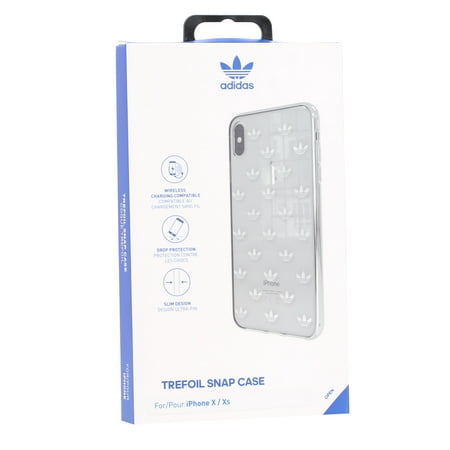 Adidas Ultra-Light TPU Case iPhone X / XS (ONLY) - Silver Metallic