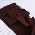 thumbnail image 5 of Bufanda de lana de punto para mujer para otoño e invierno, chal de cuello grueso y extra largo, bufanda unisex con mangas, 5 of 5