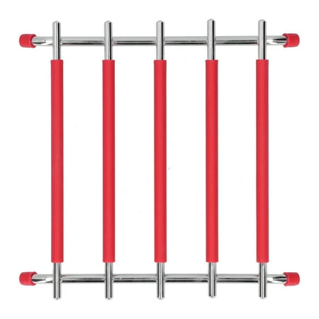 

Non-Slip Pad Insulation Pad Practical Non Slip Potholders Durable Table Mat With Hollow Design For Kitchen Red