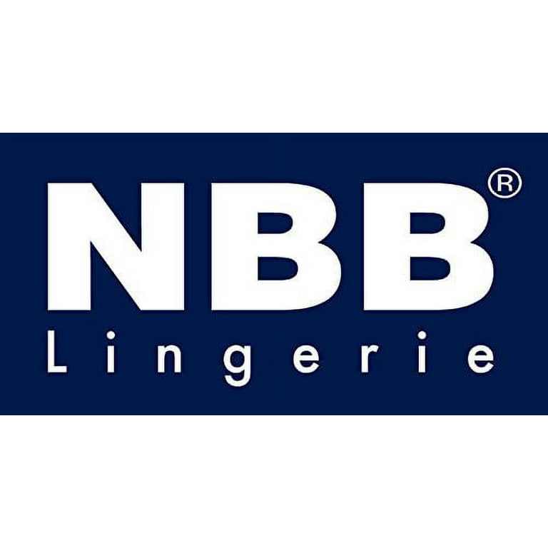 NBB Women Bridal Sexy 4pcs Lingerie Set Bra/Garter Belt/Thong Panty/Black  Stocking