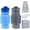 Blue and Grey, variant on Pee Bottles for Men, 2PCS Portable Urinal Collapsable Portable Toilet 750ML | Urinals for Men Spill Proof, Car Pee Bottle for Men and Women Shrinkable Pee Bottle, Car pee Travelling Traffic Jams