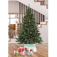 thumbnail image 5 of Flexible Flyer 6 ft Christmas Tree Prelit 200 White Lights. Full Realistic Artificial Fir Green Xmas, 5 of 5