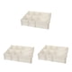 thumbnail image 3 of Injueey Separadores de cajones de amplia aplicación, cajones de cocina, dormitorio, baño y oficina, combinación libre, elegante, blanco, 3 Type1 NO1, 3 of 6