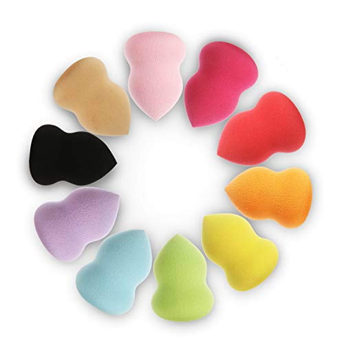 Mélangeur d'Éponge de Maquillage, Éponge de Beauté pour Fond de Teint et Maquillage Liquide