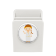 thumbnail image 1 of Largo vestido blanco Grecia Cartoon Estuche de escritorio, 1 of 4