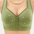 thumbnail image 2 of Evybliss Bras for Seniors Front Closure Wireless Push Up Bras Everyday Wirefree Comfortable Sleep Bra, 2 of 8