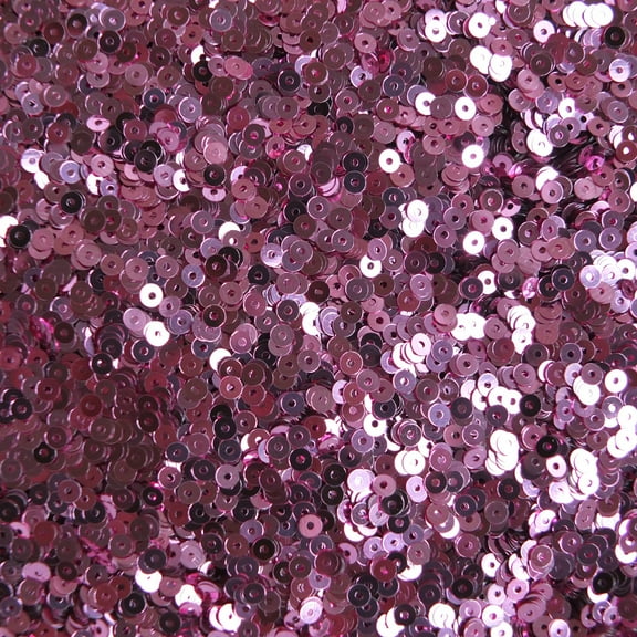 Hot Pink Sequins 3mm Shiny Metallic Made in USA