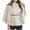 Beige-14, variant on HTNBO Womens Batwing Sleeve Poncho Pea Coats Oversized Belted Trendy Casual Stand Collar Cloak Cape Coats