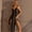 Black Leopard, variant on Women Lingerie Lace Babydoll Chemise Sexy Mesh Nightdress V Neck Nightwear Side Split Nightgown