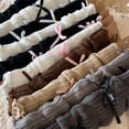 thumbnail image 5 of LIZENG Children's and Girls' Socks Set Autumn/Winter Bow Stacked Socks Long Tube Full Body Bow Ballet Style Knitted Leg Set, 5 of 7