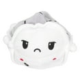 thumbnail image 4 of Muñeco de peluche de tortuga reversible, juguetes de animales de doble cara, muñecos de peluche volteados para niños, color gris, 4 of 5
