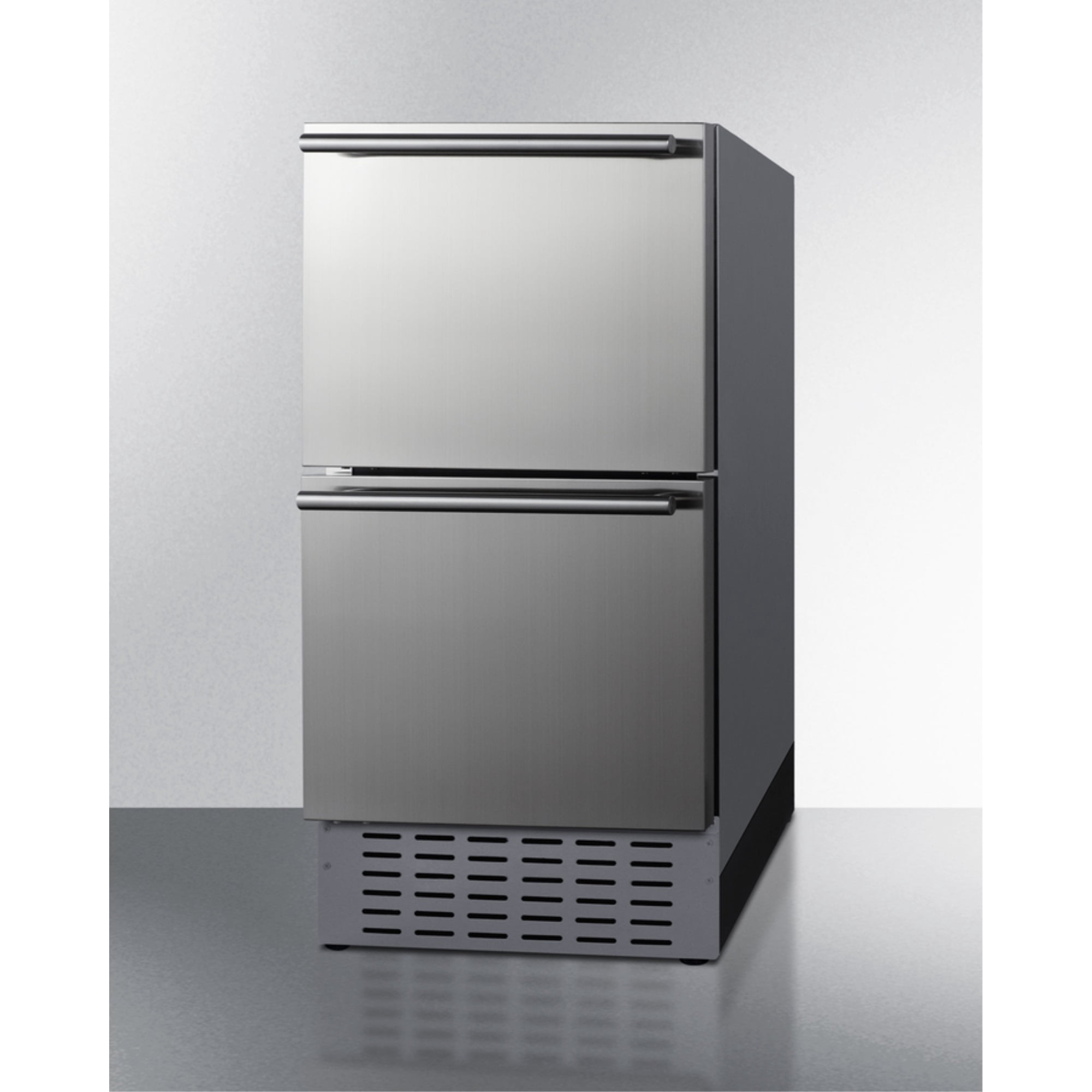 18" wide indoor/outdoor drawer refrigerator in stainless steel