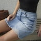 thumbnail image 3 of Faldas de verano para mujer, faldas vaqueras, minifaldas ajustadas, 3 of 6